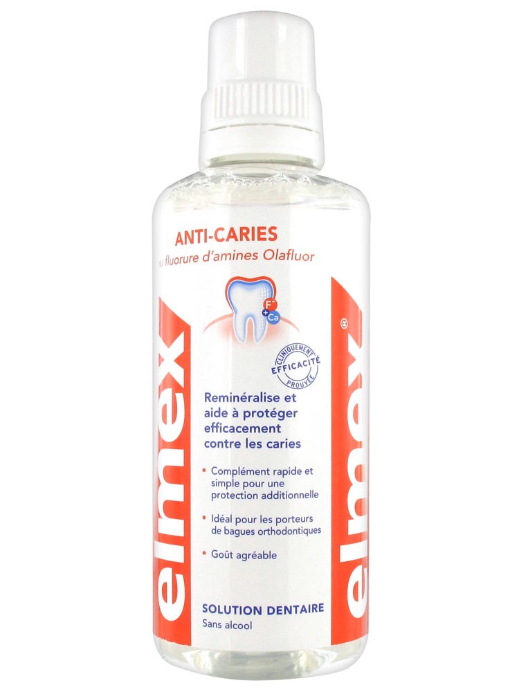 Elmex Bain de Bouche Protection Caries - Pharmacie Agnès Praden à Alès