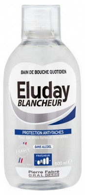 Eluday Blancheur Bain de Bouche Quotidien 500 ml - Pharmacie Agnès Praden à Alès