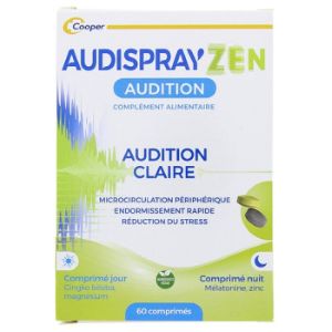 Cooper Audispray Zen Audition x60 Comprimés - Pharmacie Agnès Praden à Alès