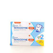 Sensodyne Junior Pro-émail Dentifrice 6-12 ans Bi tube - Pharmacie Agnès Praden à Alès