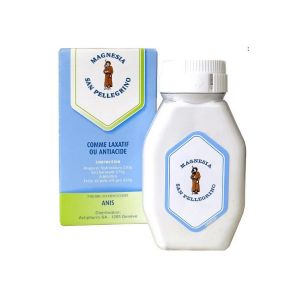 Auvex Magnésie San Pellegrino Anisée 44,9 % Poudre 125 g - Pharmacie Agnès Praden à Alès