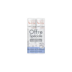 Avène Cold Cream Sticks Lèvres 2 x 4g - Pharmacie Agnès Praden à Alès