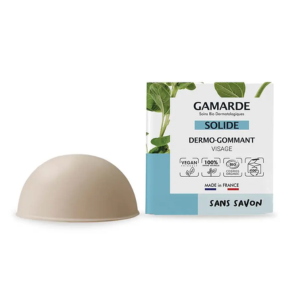Gamarde Dermo-Gommant Visage Solide Bio 32 ml  - Pharmacie Agnès Praden à Alès