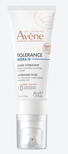 Avene Tolerance Hydra-10 Fluide Hydratant 40ml - Pharmacie Agnès Praden à Alès