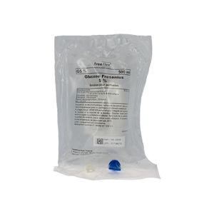 Fresenius Kabi Glucose 5 %, Solution Pour Perfusion 500 ml