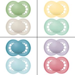 Mam Sucette Original 6 Mois+ x 2 - 4 Coloris Unis - Pharmacie Agnès Praden à Alès