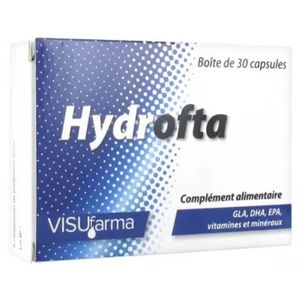 VisufarmaHydrofta Complément Alimentaire 30 Capsules - Pharmacie Agnès Praden à Alès