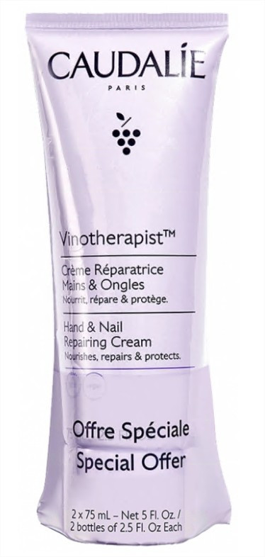 Caudalie Vinothérapist crème réparatrice mains & ongles 75 ml duo - Pharmacie Agnès Praden à Alès