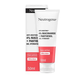 Neutrogena Anti-Bouton + Gel Hydratant Niacinamide Panthénol 50ml - Pharmacie Agnès Praden à Alès