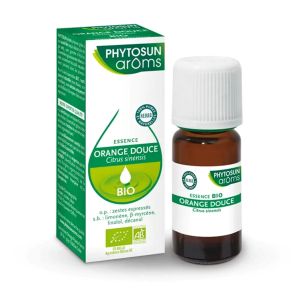 Phytosun Aroms Huile Essentielle Orange douce BIO 10ml - Pharmacie Agnès Praden à Alès