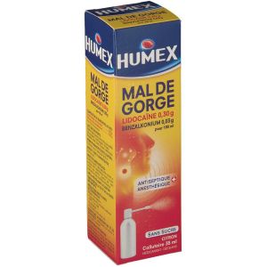 Urgo Humex Mal de Gorge Collutoire 35ml - Pharmacie Agnès Praden à Alès