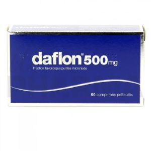 Daflon 500 mg 120 Comprimés - Pharmacie Agnès Praden à Alès