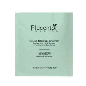 Placentor Végétal Masque Detoxifiant Oxygenant 20ml - Pharmacie Agnès Praden à Alès
