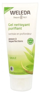 Weleda Gel Nettoyant Purifiant à la Saule Bio 100 ml - Pharmacie Agnès Praden à Alès