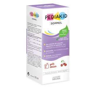 Ineldea Pediakid Sommeil Sirop Goût Cerise 125ml - Pharmacie Agnès Praden à Alès