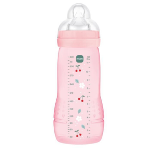 Mam Biberon Easy Active Rose Cerise 330 ml  - Pharmacie Agnès Praden à Alès