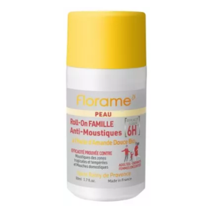 Florame Roll-On Famille Anti-Moustiques 50 ml  - Pharmacie Agnès Praden à Alès