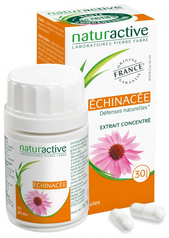 Naturactive Échinacée 30 Gélules - Pharmacie Agnès Praden à Alès