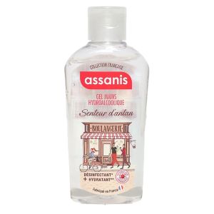 Assanis Gel Mains Hydroalcoolique Senteur D'Antan Collection Française 80ml - Pharmacie Agnès Praden à Alès