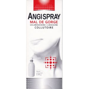 Procter & Gamble Angispray MalDe Gorge Collutoire - Flacon De 40 ml - Pharmacie Agnès Praden à Alès