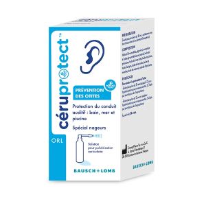 Bausch&Lomb Céruprotect Flacon Spray Spécial Nageurs 10ml - Pharmacie Agnès Praden à Alès