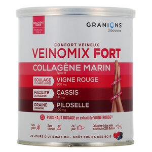 Laboratoire des Granions VEINOMIX FORT COLLAGENE 200G - Pharmacie Agnès Praden à Alès