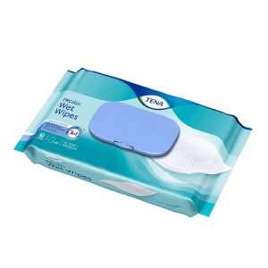 Tena Wet Wipe 3en1 Plastic Free 48 Lingettes Imprégnées - Pharmacie Agnès Praden à Alès