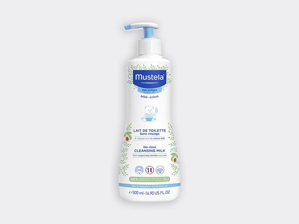 Mustela lait de toilette sans rinçage à l'avocat bio 500ml - Pharmacie Agnès Praden à Alès