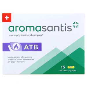 Santis Aromasantis Atb x15 Gélules Liquides  - Pharmacie Agnès Praden à Alès