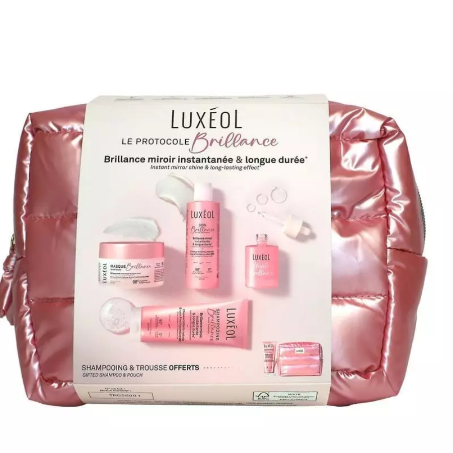Luxéol Le Protocole Brillance Trousse 4 x 200 ml - Pharmacie Agnès Praden à Alès