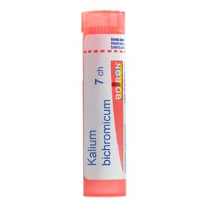 Boiron Kalium Bichromicum 7CH Tube 80 Granules - Pharmacie Agnès Praden à Alès