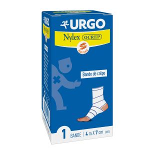 Urgo Nylexocrep Bande 4m x 7cm - Pharmacie Agnès Praden à Alès