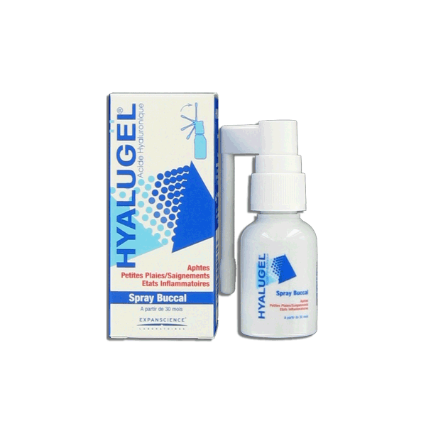 Hyalugel Spray Buccal 20ml - Pharmacie Agnès Praden à Alès