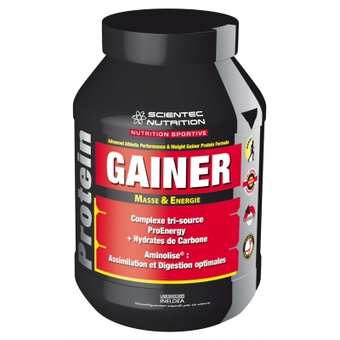 Scientec Nutrition pure performance gainer 1kg - Pharmacie Agnès Praden à Alès