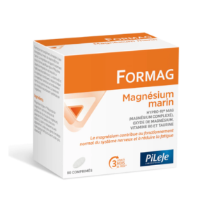 Pileje Formag Magnésium marin 90 comprimés - Pharmacie Agnès Praden à Alès