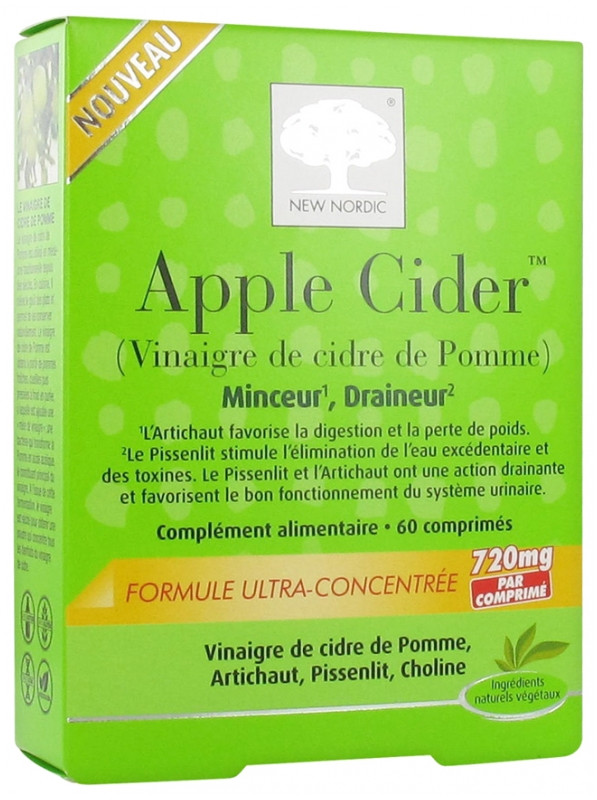 Apple Cider 60 Comprimés - Pharmacie Agnès Praden à Alès