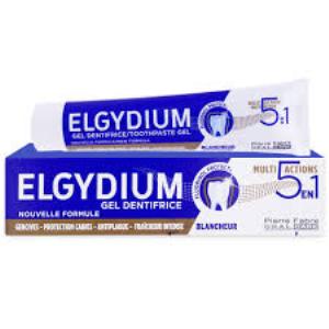 Elgydium Dentifrice Multi Actions 5 en 1 - 75ml - Pharmacie Agnès Praden à Alès
