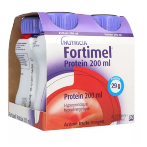 Fortimel Protein fruits Rouges 4 x 200 ml - Pharmacie Agnès Praden à Alès