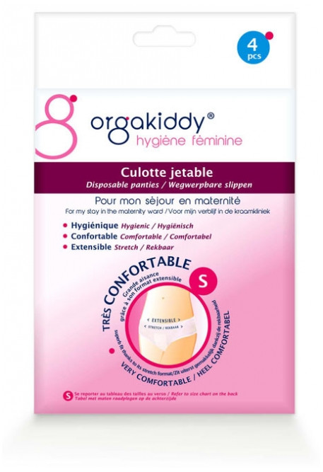 Orgakiddy Culottes Jetables 4 Unités - Taille : S - Pharmacie Agnès Praden à Alès