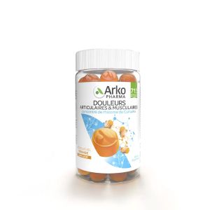 Arkopharma Douleurs Articulaires & Musculaires 60 Gummies - Pharmacie Agnès Praden à Alès