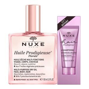 Nuxe Huile Prodigieuse Florale 100 ml + Shampooing Nuxe Hair 30 ml Offert - Pharmacie Agnès Praden à Alès