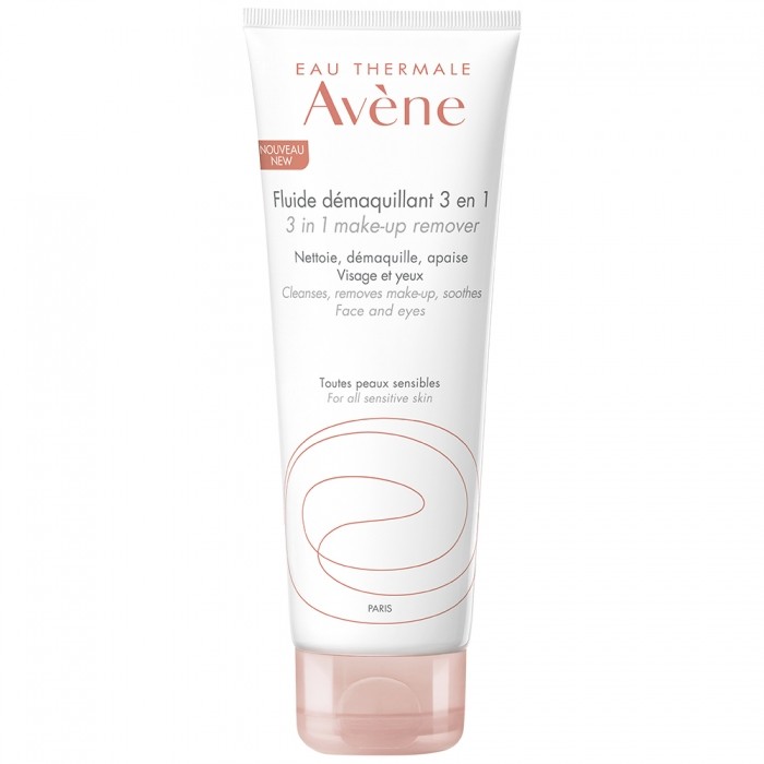 Avène Fluide Demaquillant 3 En 1 Peaux Sensibles 200ml - Pharmacie Agnès Praden à Alès
