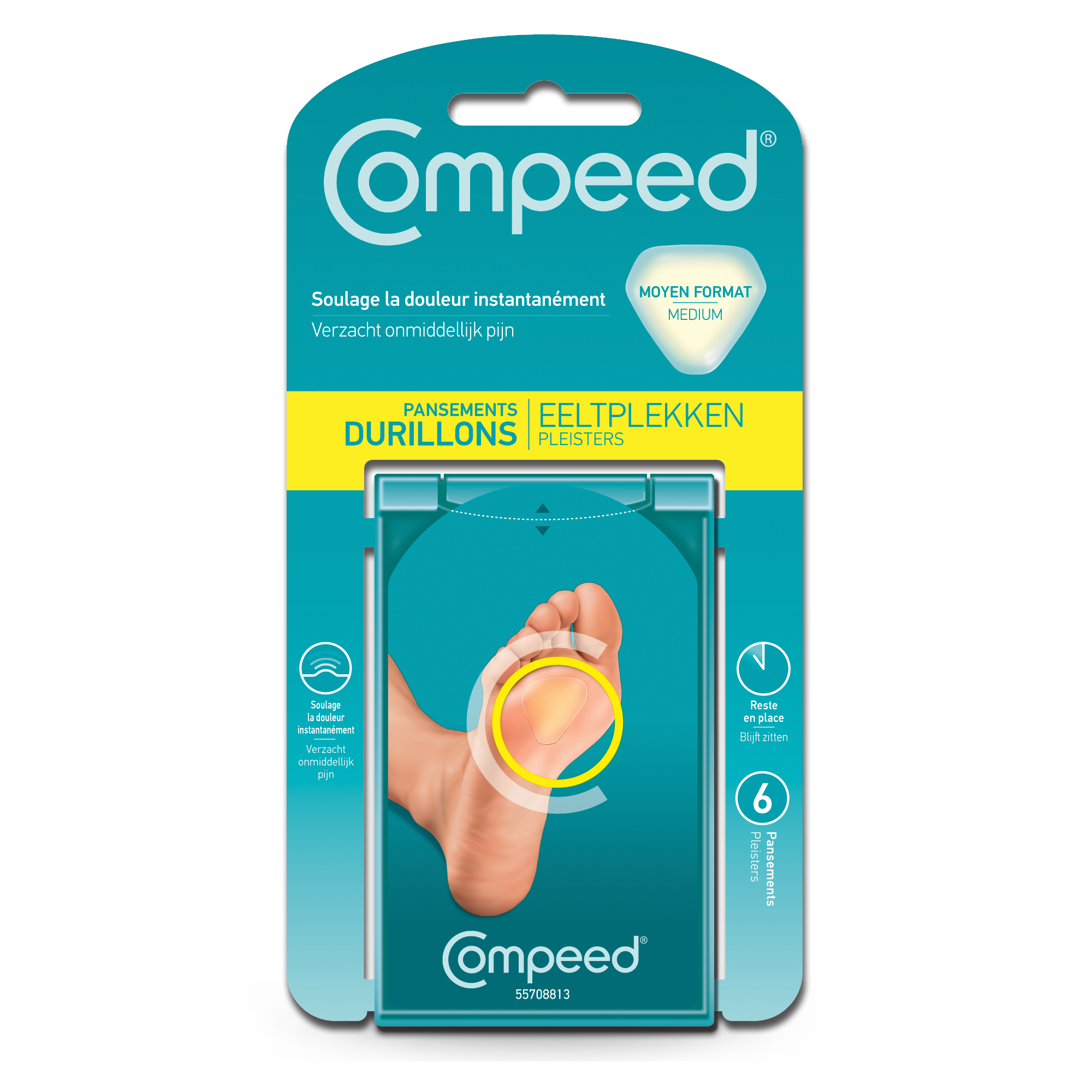 Compeed Pansements Durillons x 6 - Pharmacie Agnès Praden à Alès