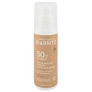 Laboratoires de Biarritz - Crème Solaire Teintée SPF50 Beige - 50ml - Pharmacie Agnès Praden à Alès