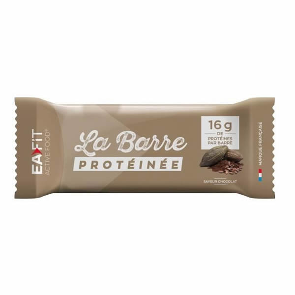 Ea Fit La Barre Protéinée 46 g - Saveur : Chocolat - Pharmacie Agnès Praden à Alès