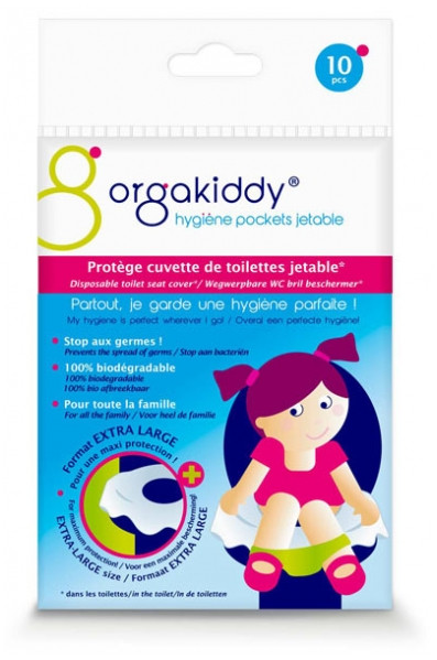 Orgakiddy Protège Cuvette Jetable x 10 - Pharmacie Agnès Praden à Alès