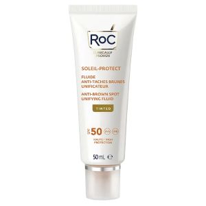 Soleil Protect Fluide teinté Anti-Taches Brunes Unificateur SPF50 50ml - Pharmacie Agnès Praden à Alès