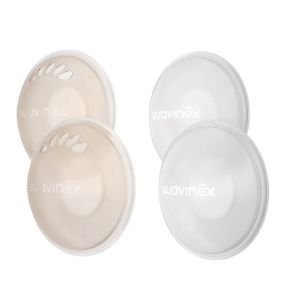 Suavinex Coupelles Recueil-Lait et Coupelles Protectrices - Lot de 6 Pièces - Pharmacie Agnès Praden à Alès