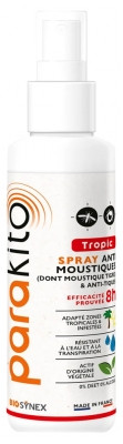 Parakito Spray Anti Moustiques Tropic 75 ml - Pharmacie Agnès Praden à Alès