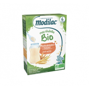 Modilac Céréales Bio Multicéréales dès 6 mois 250 g - Pharmacie Agnès Praden à Alès